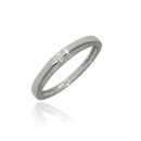 Fehér arany gyűrű 50-es méret - B51513